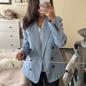 Bristol blazer in Italian cotton linen